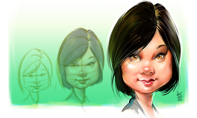 Studio caricatures and illustrations in Alberta