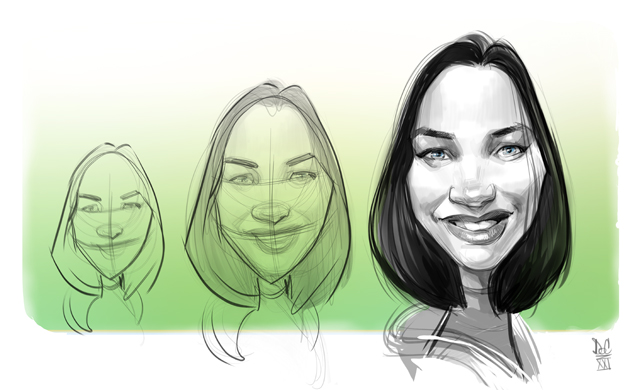 Studio caricatures and illustrations in Alberta