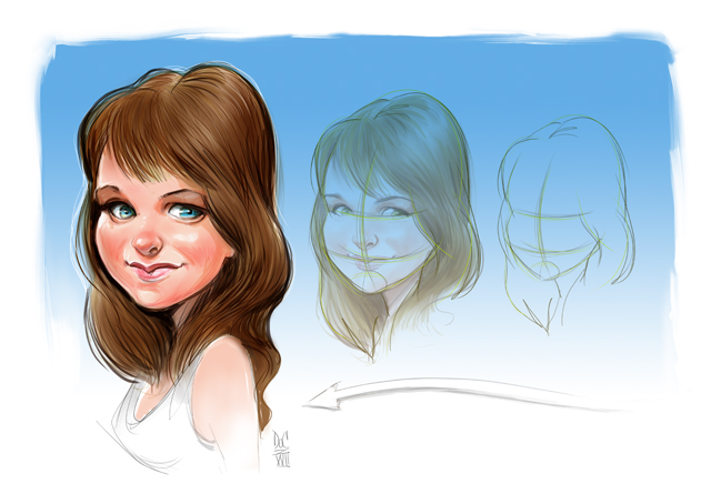 Studio caricatures and illustrations in Alberta