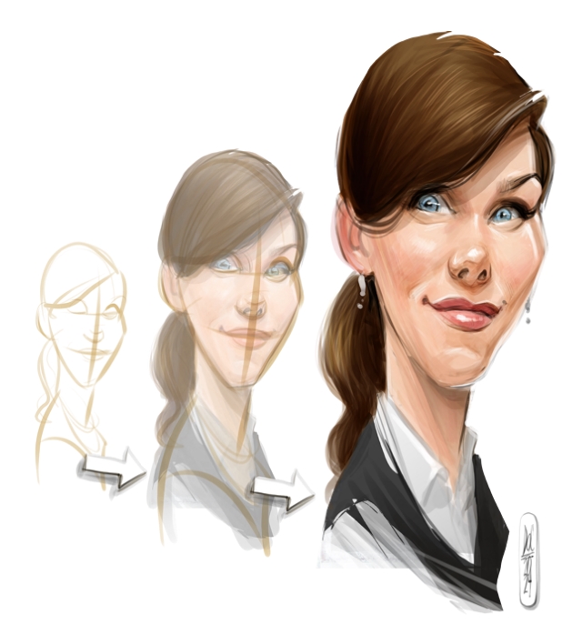 Studio caricatures and illustrations in Alberta