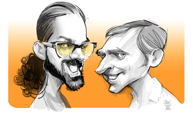 Studio caricatures and illustrations in Alberta