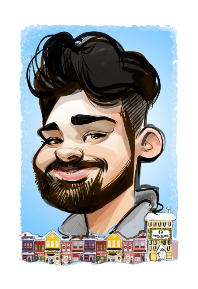 Studio caricatures and illustrations in Alberta