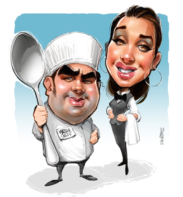 Studio caricatures and illustrations in Alberta