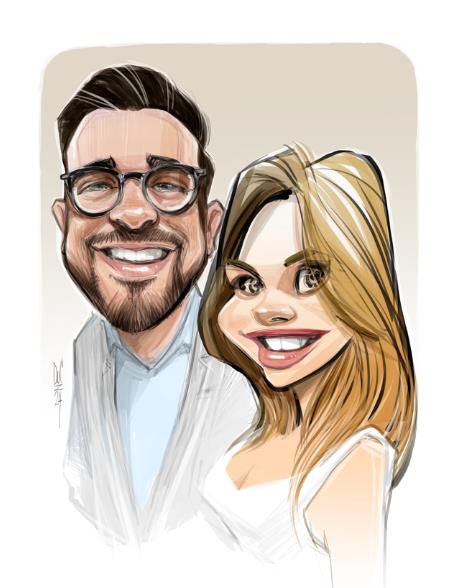 Studio caricatures and illustrations in Alberta