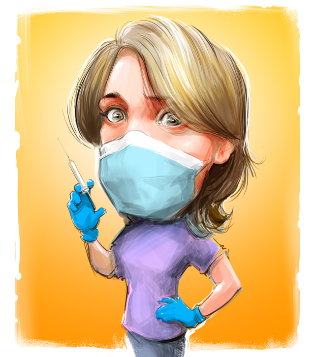 Studio caricatures and illustrations in Alberta