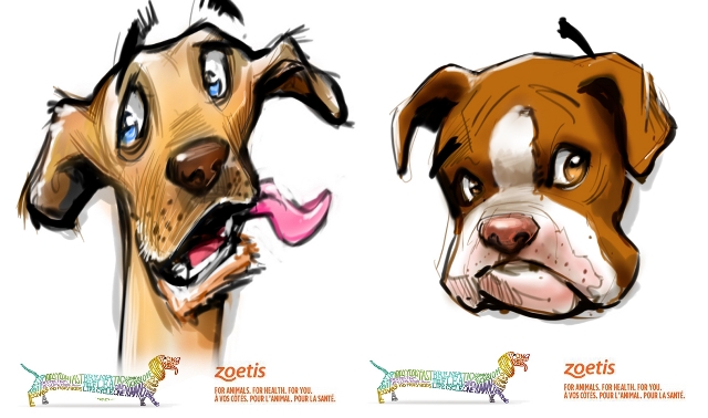 Studio caricatures and illustrations in Alberta