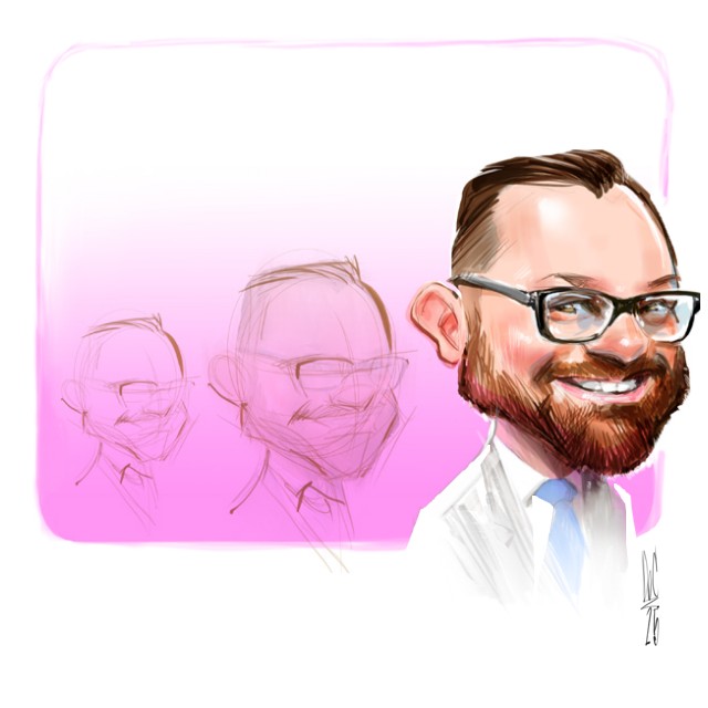 Studio caricatures and illustrations in Alberta