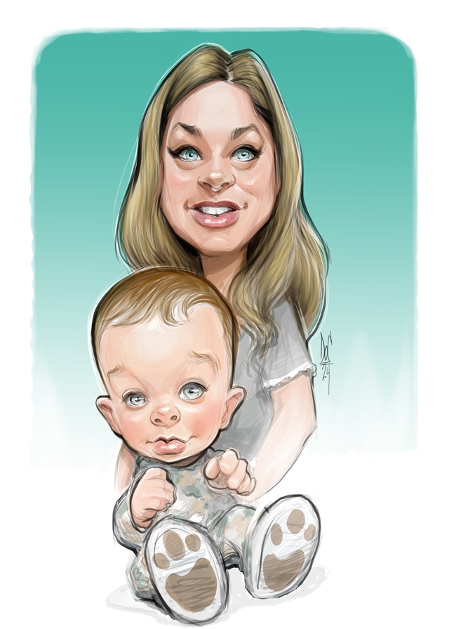 Studio caricatures and illustrations in Alberta