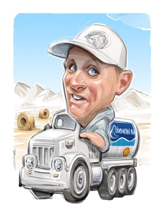 Studio caricatures and illustrations in Alberta