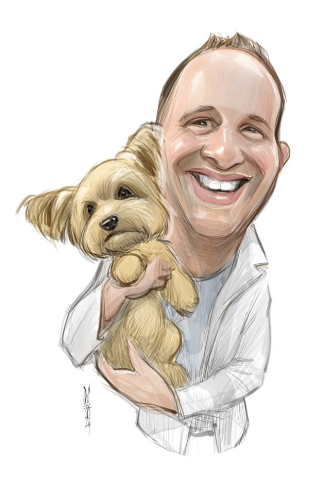 Studio caricatures and illustrations in Alberta