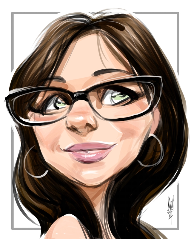 live party caricatures in Alberta