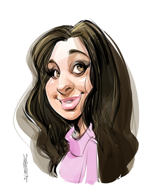 live party caricatures in Alberta