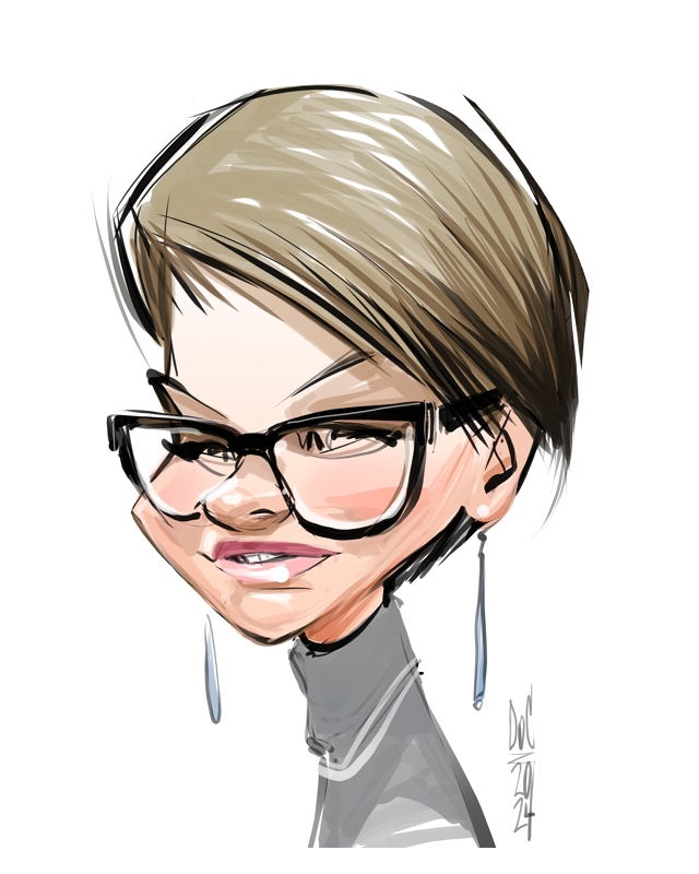 live party caricatures in Alberta