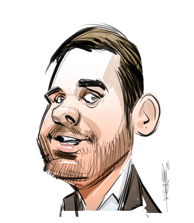 live party caricatures in Alberta