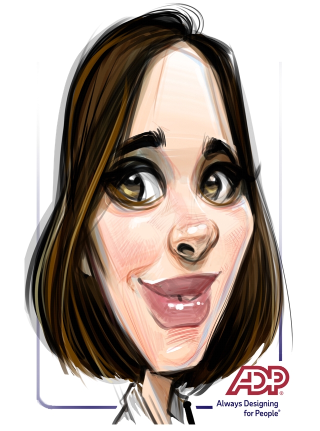 live party caricatures in Alberta