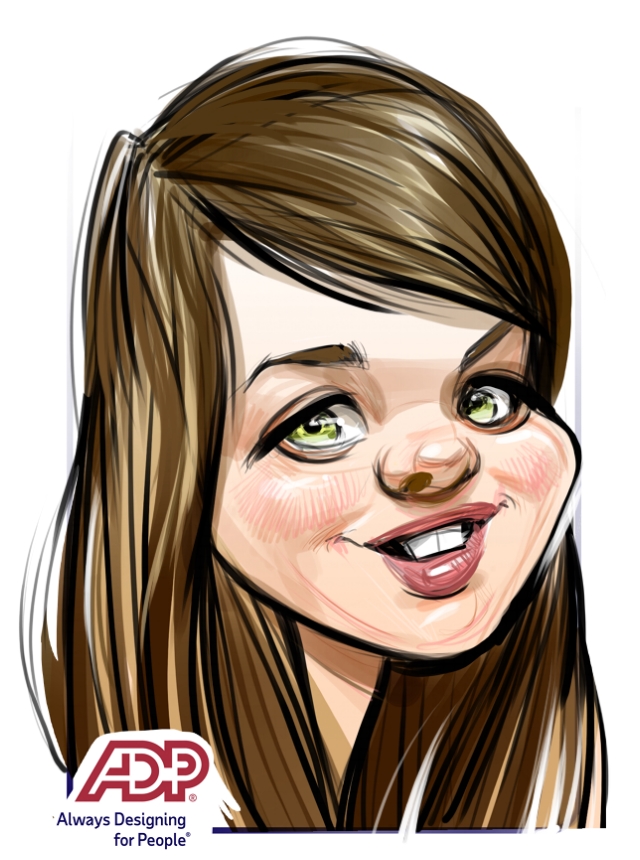 live party caricatures in Alberta