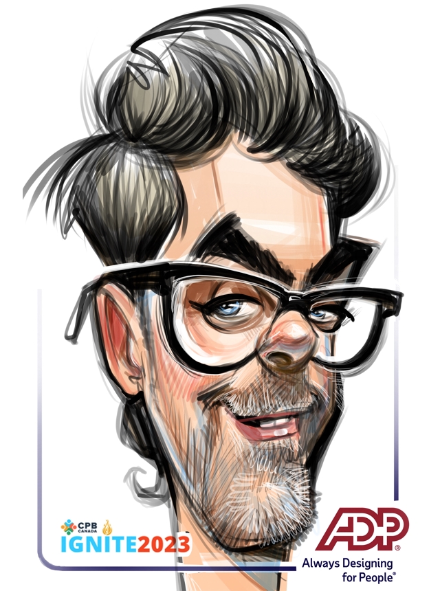 live party caricatures in Alberta