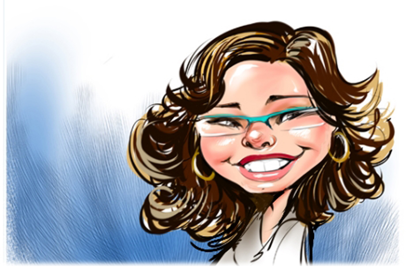 live party caricatures in Alberta