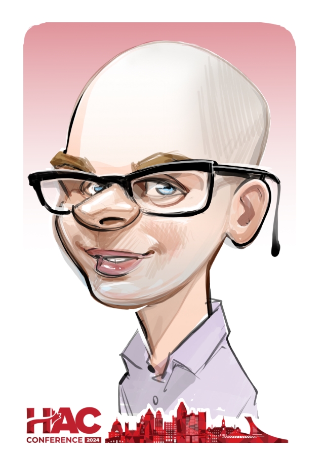 live party caricatures in Alberta