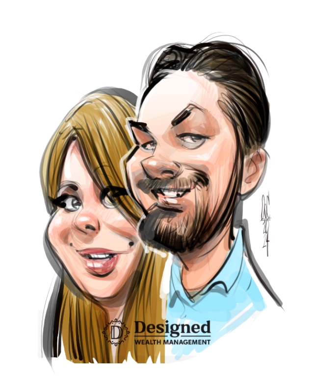 live party caricatures in Alberta